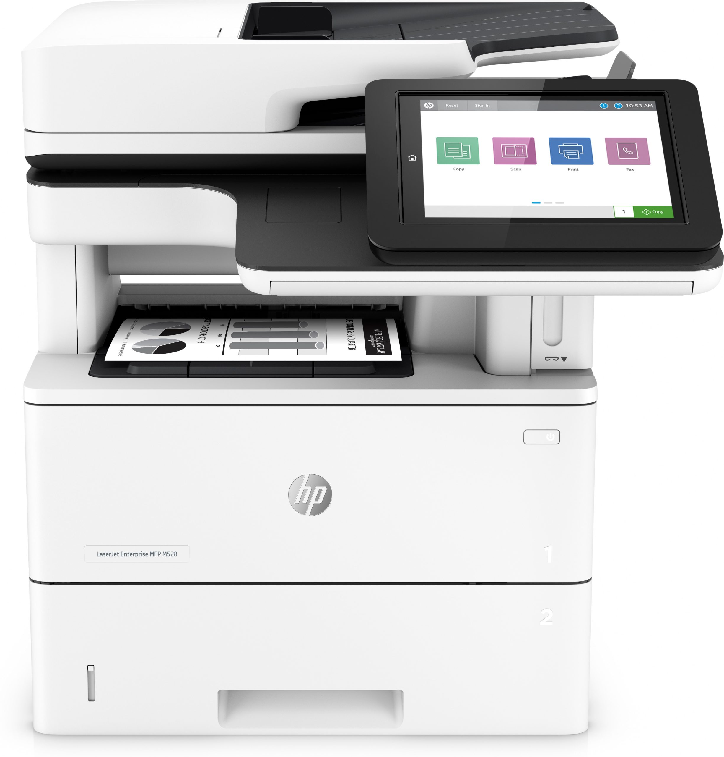 HP Multifunktionsdrucker LaserJet Enterprise MFP M528f 4 HP Multifunktionsdrucker LaserJet Enterprise MFP M528f – Bild 2