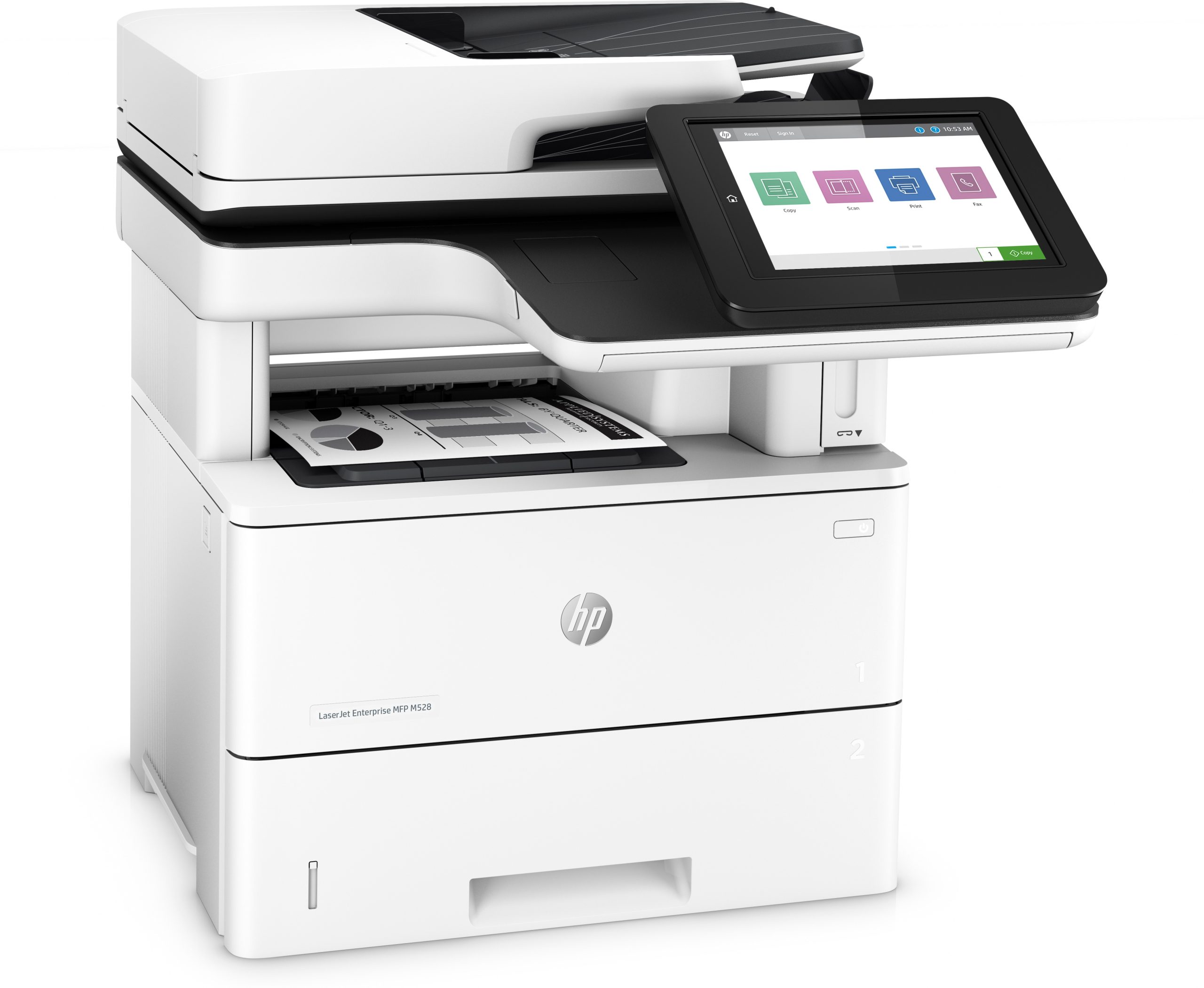HP Multifunktionsdrucker LaserJet Enterprise MFP M528f 5 HP Multifunktionsdrucker LaserJet Enterprise MFP M528f – Bild 3