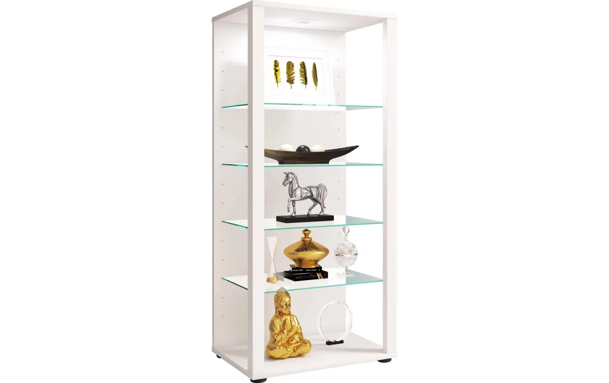 VCM Vitrine Glasol III 51.8 x 114.5 cm, Weiss 4 VCM Vitrine Glasol III 51.8 x 114.5 cm, Weiss